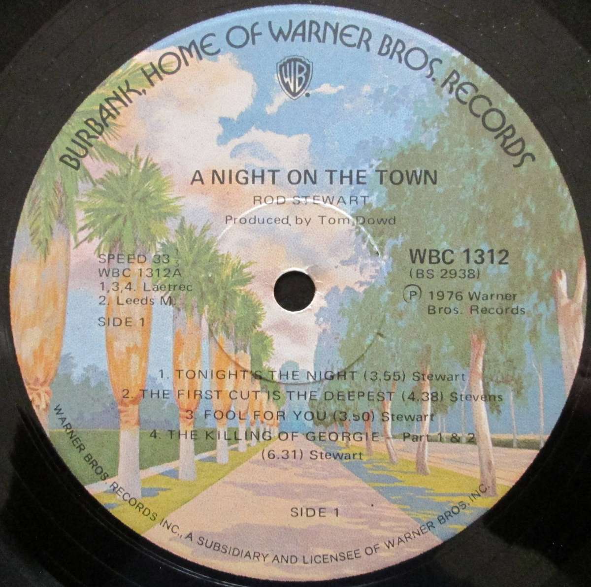 ROD STEWART - A NIGHT ON THE TOWN  (LP/VINYL)