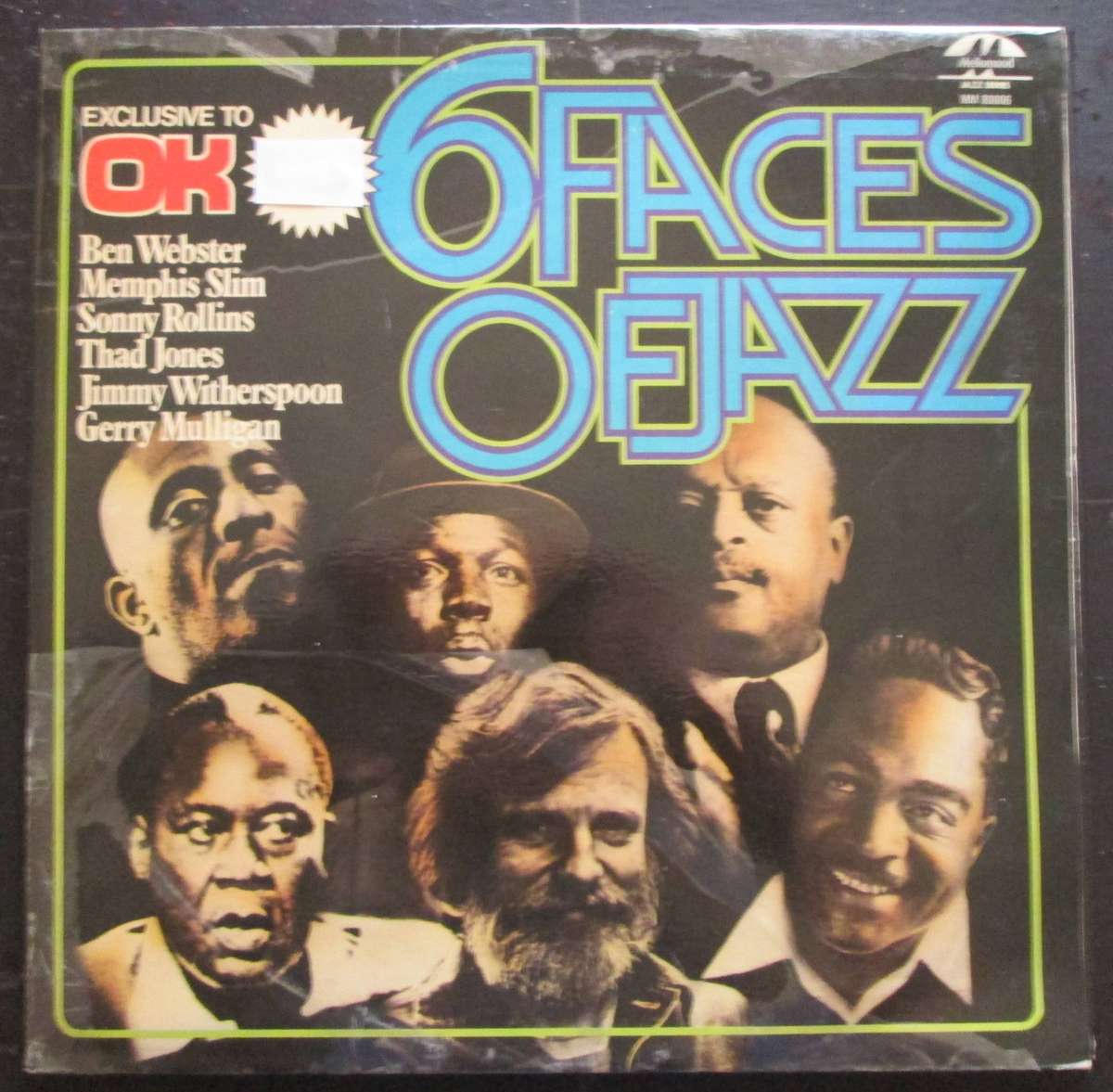 VARIOUS ARTISTS - 6 FACES OF JAZZ (2xLP/VINYL)