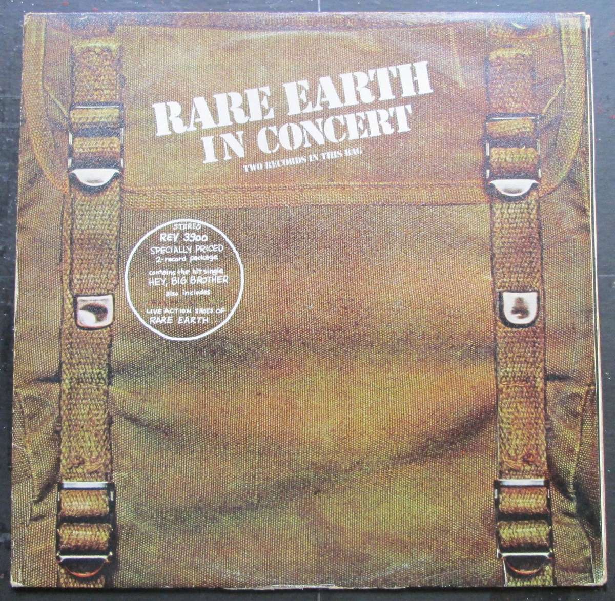 RARE EARTH - RARE EARTH IN CONCERT (2xLP/VINYL)