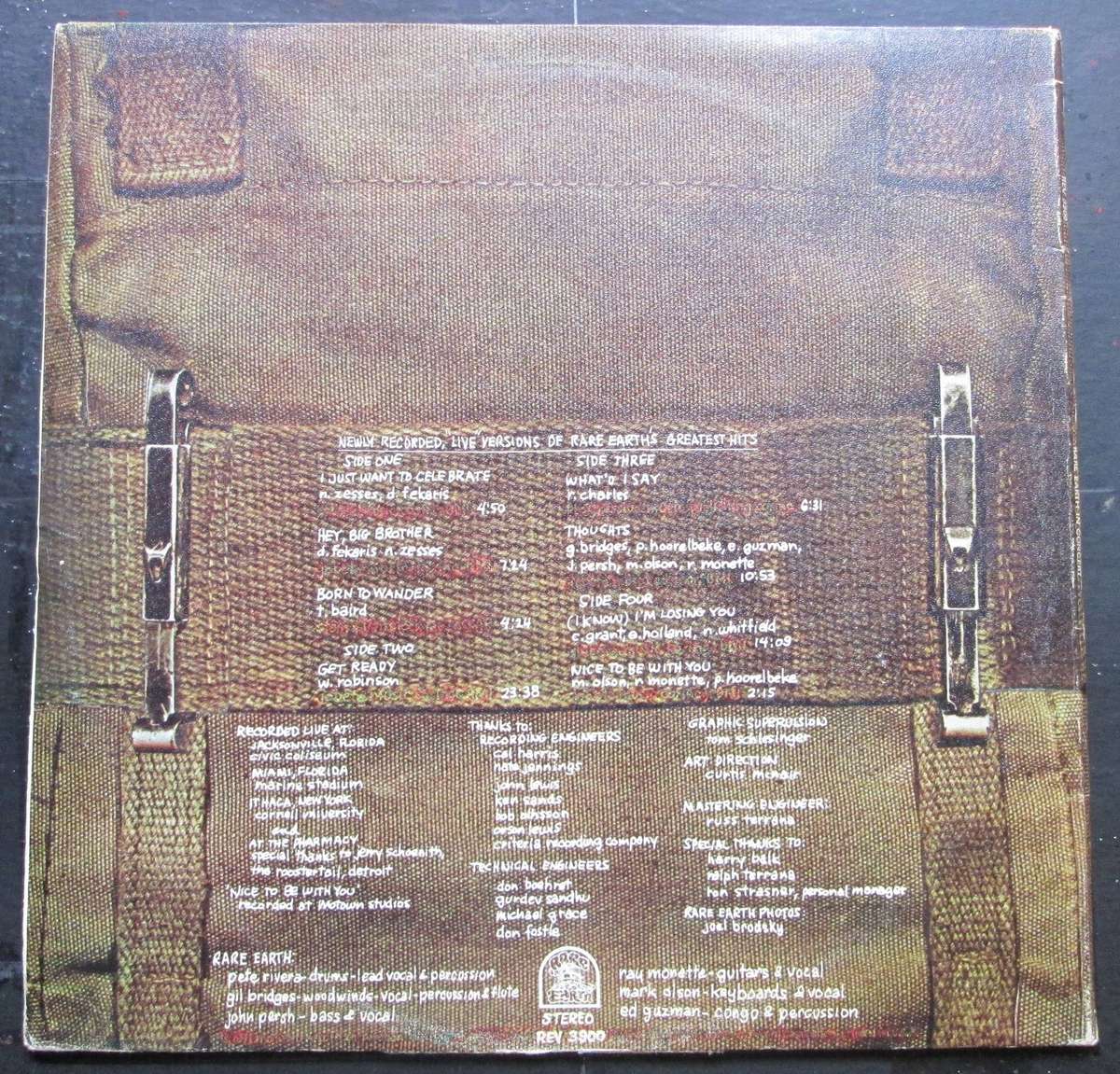 RARE EARTH - RARE EARTH IN CONCERT (2xLP/VINYL)