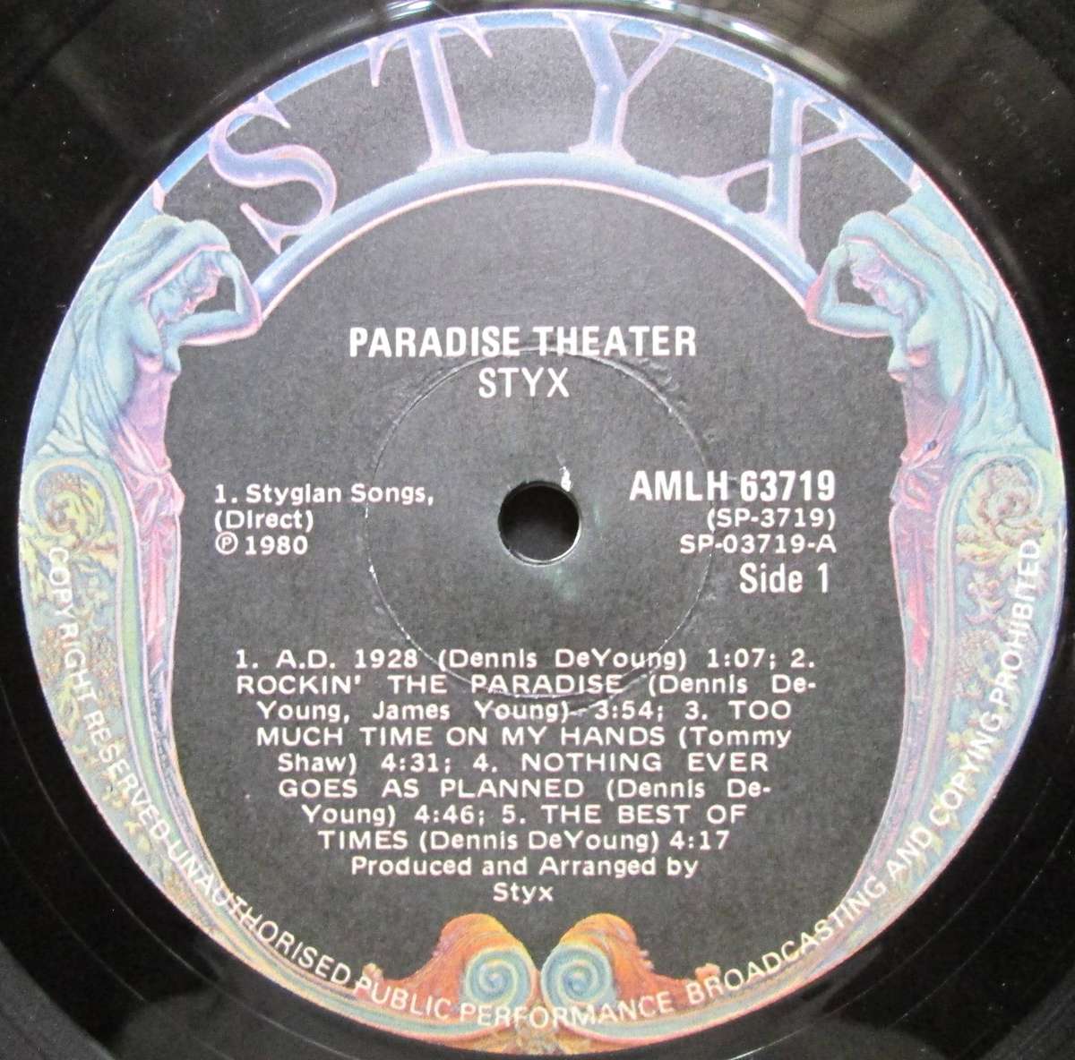 STYX - PARADISE THEATRE  (LP/ VINYL)