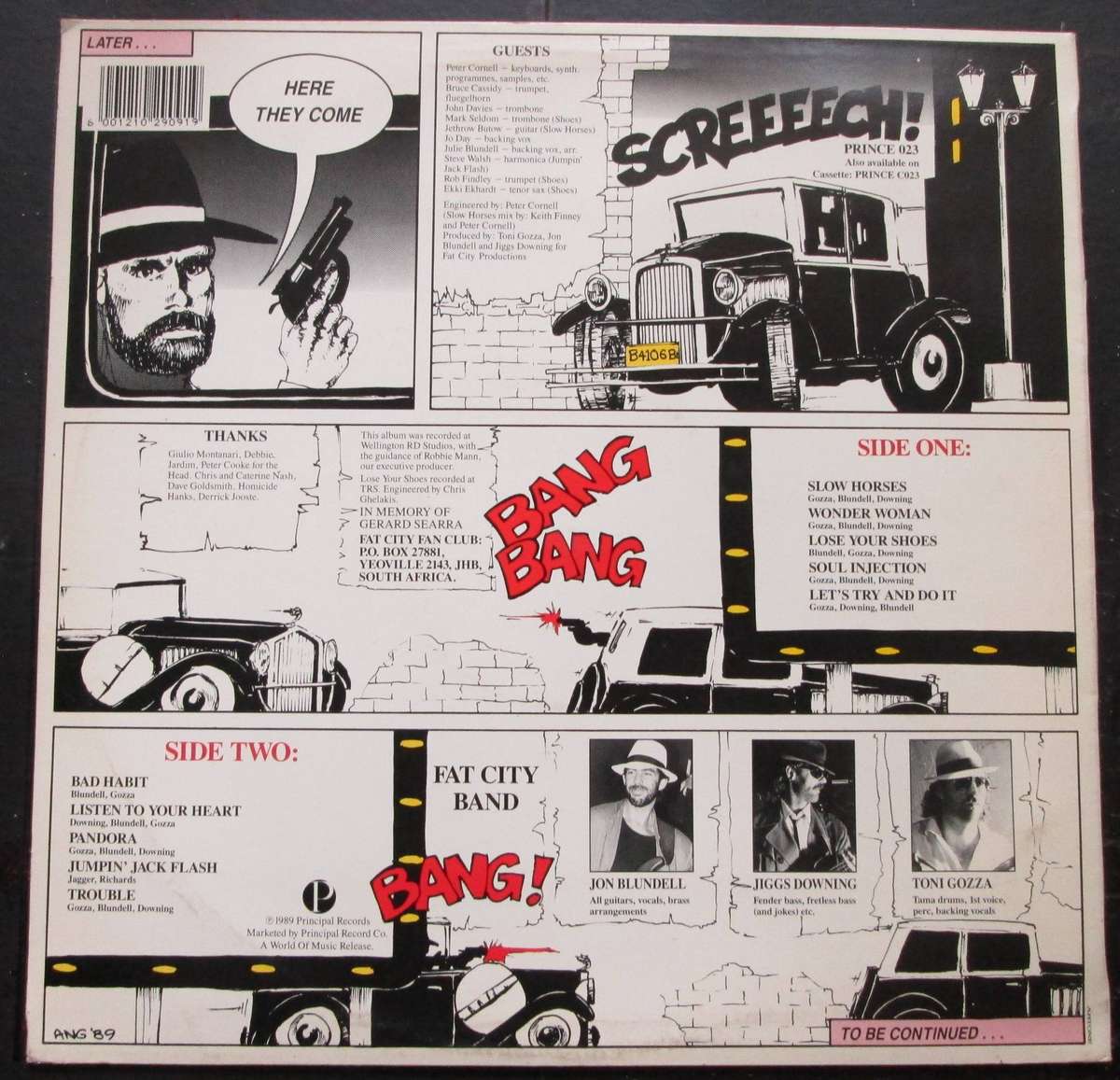 FAT CITY - BAD HABIT (LP/VINYL)