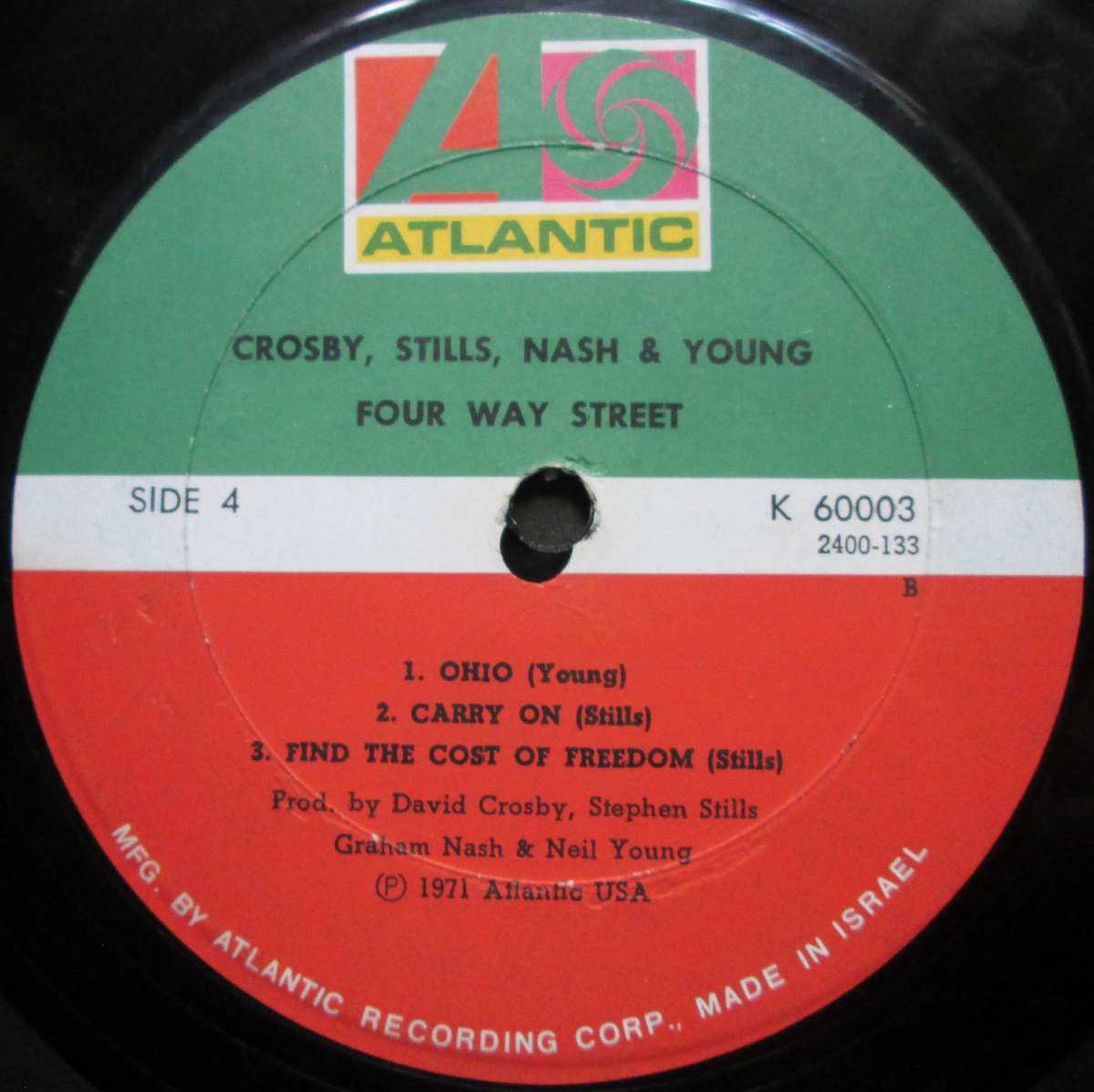 CROSBY STILLS NASH & YOUNG - 4 WAY STREET (2xLP/VINYL)