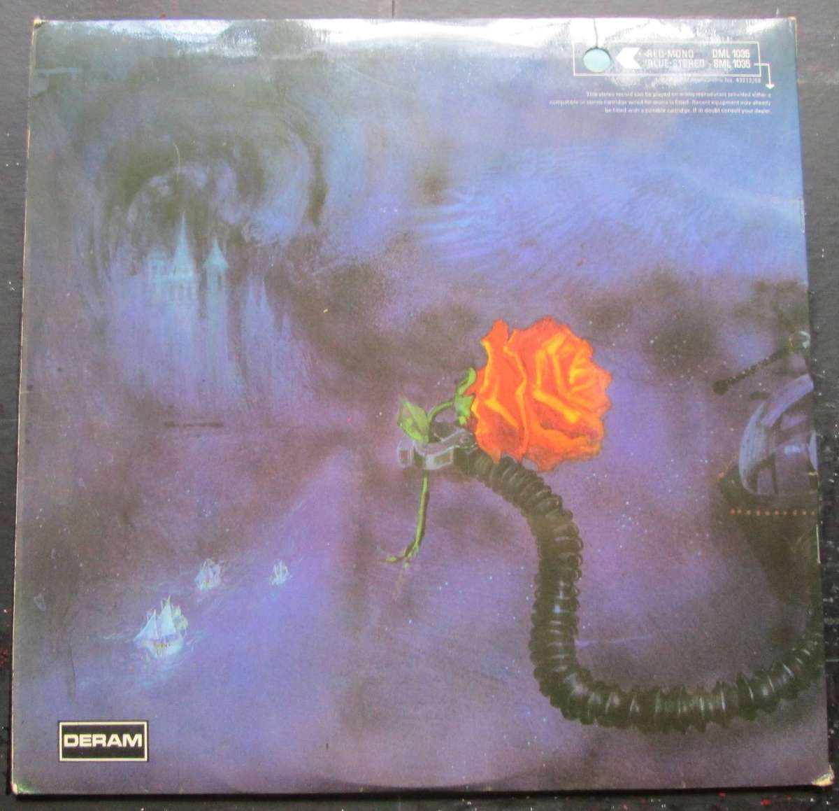 THE MOODY BLUES - ON THE THRESHOLD OF A DREAM   (LP/VINYL)