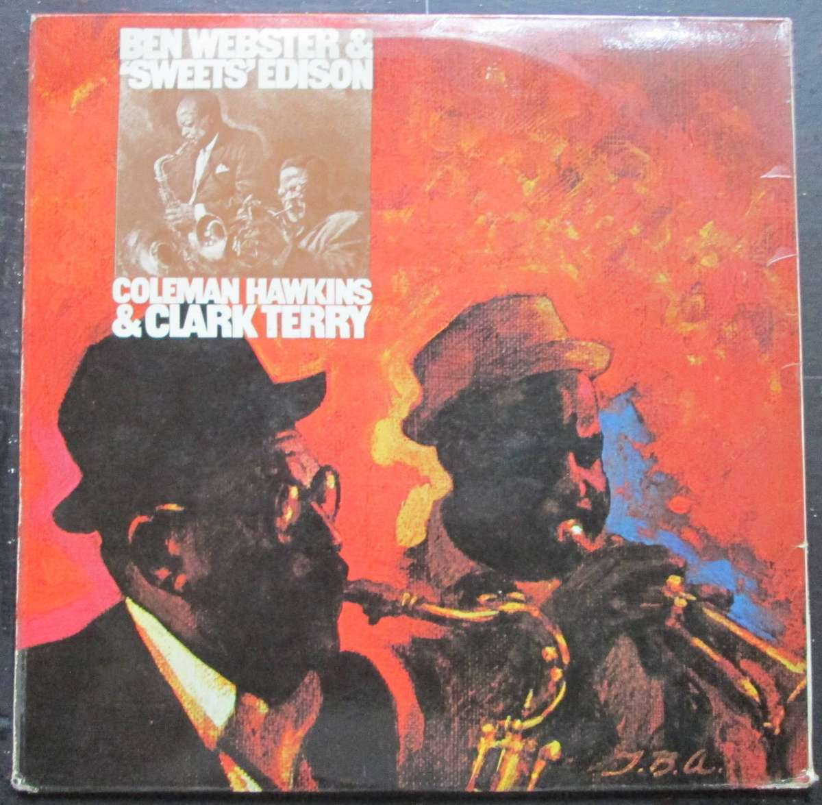 BEN WEBSTER & SWEETS EDISON - GIANTS OF THE TENOR SAXOPHONE   (2xLP/VINYL)