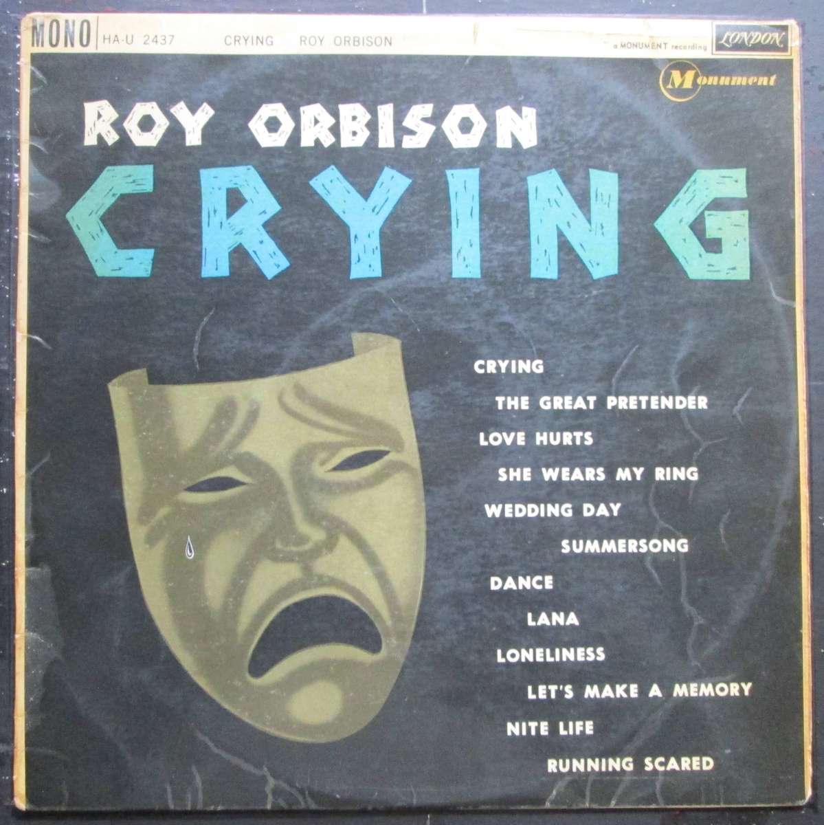 ROY ORBISON - CRYING (LP/VINYL)