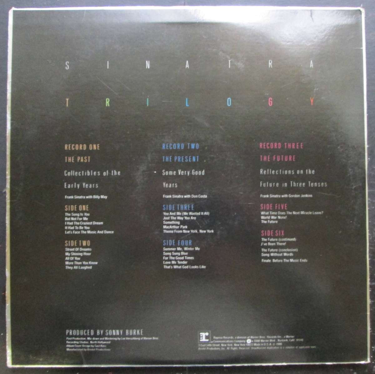 FRANK SINATRA - TRILOGY (3xLP/VINYL)
