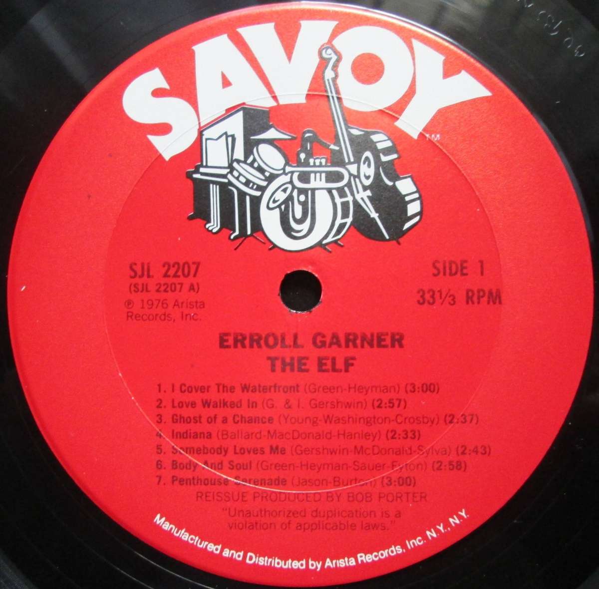 ERROL GARNER - THE ELF (THE SAVOY SESSIONS) (2xLP/VINYL)