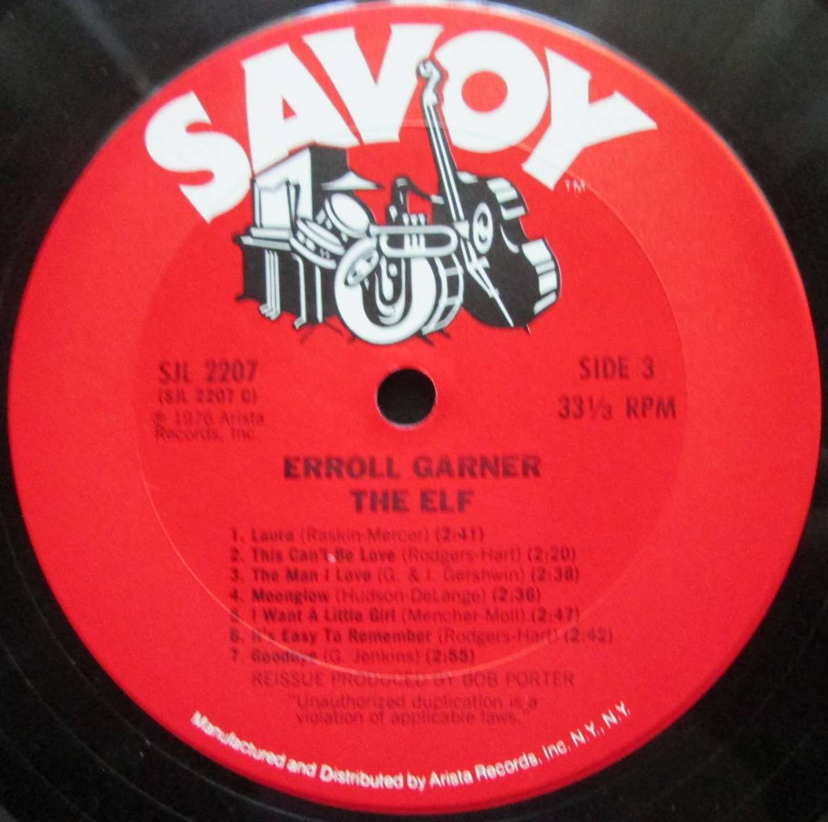 ERROL GARNER - THE ELF (THE SAVOY SESSIONS) (2xLP/VINYL)