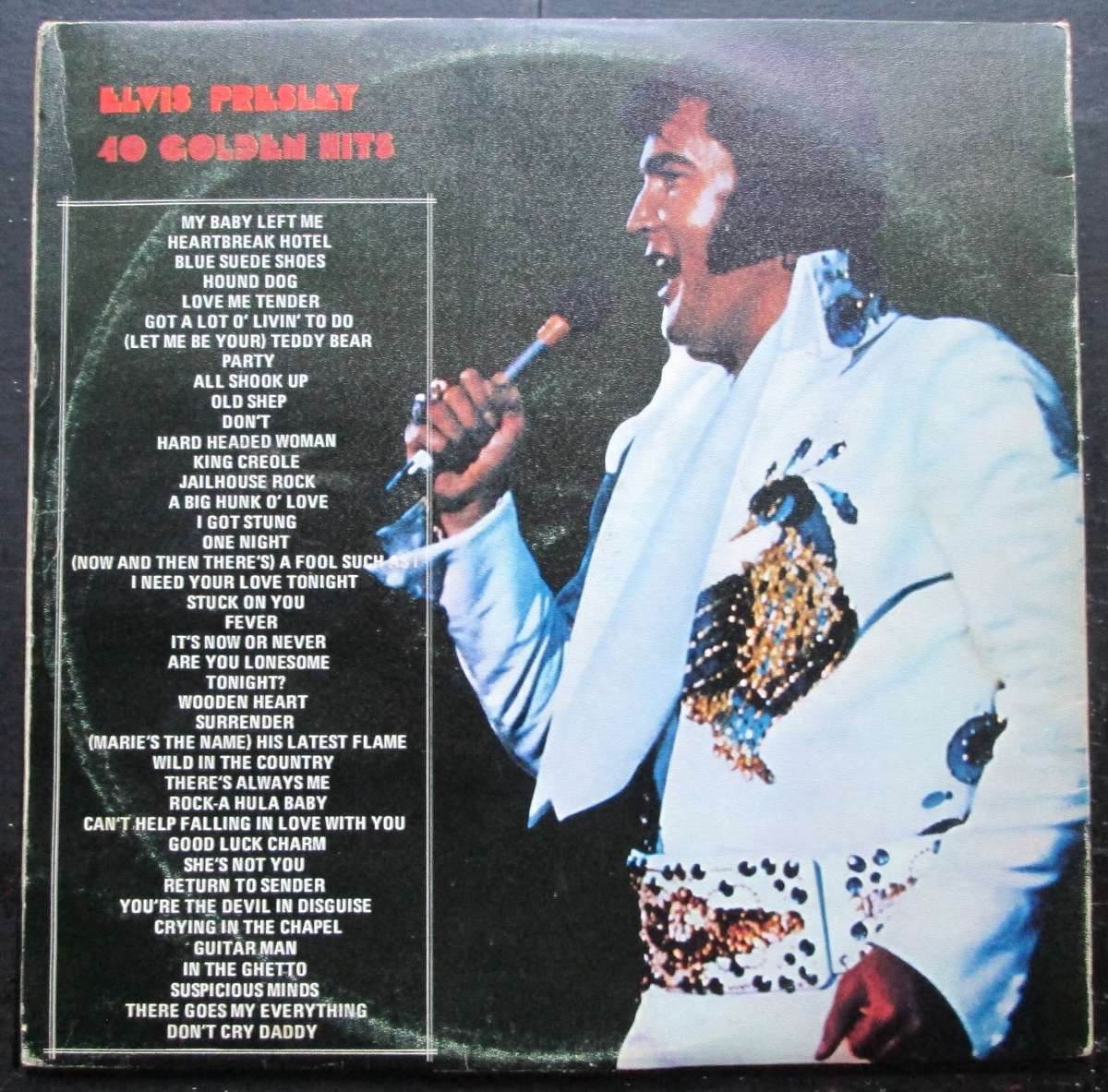 ELVIS PRESLEY - 40 GOLDEN HITS (2xLP/VINYL)