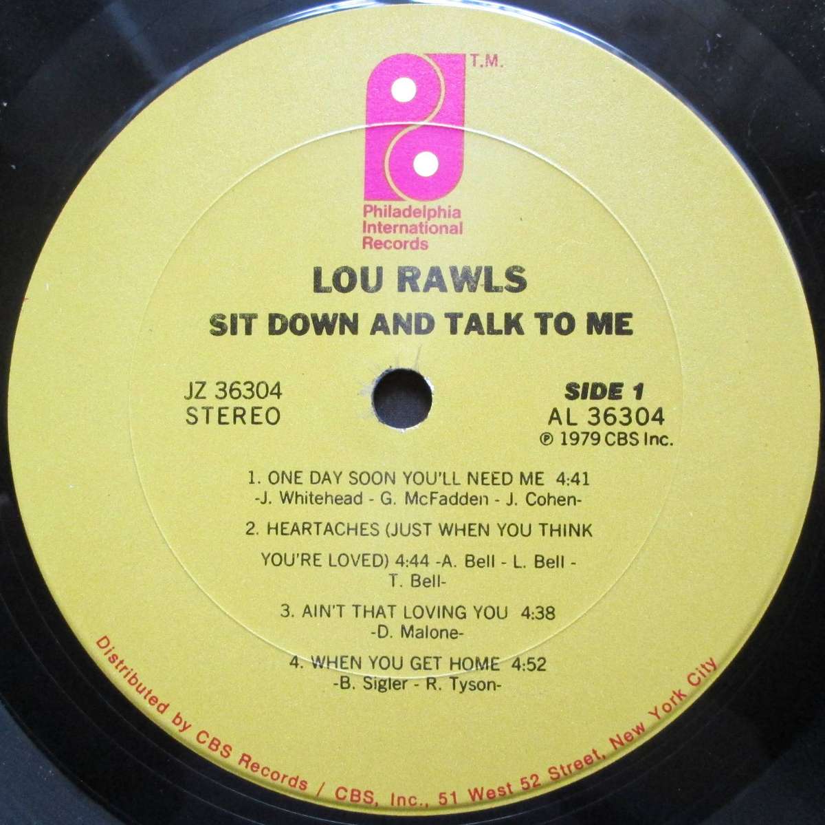 LOU RAWLS - SIT DOWN AND TALK TO ME   (LP/VINYL)