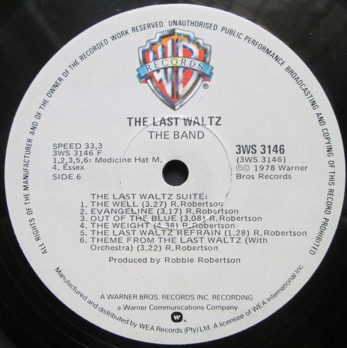 THE BAND  - THE LAST WALTZ (3xLP/VINYL)