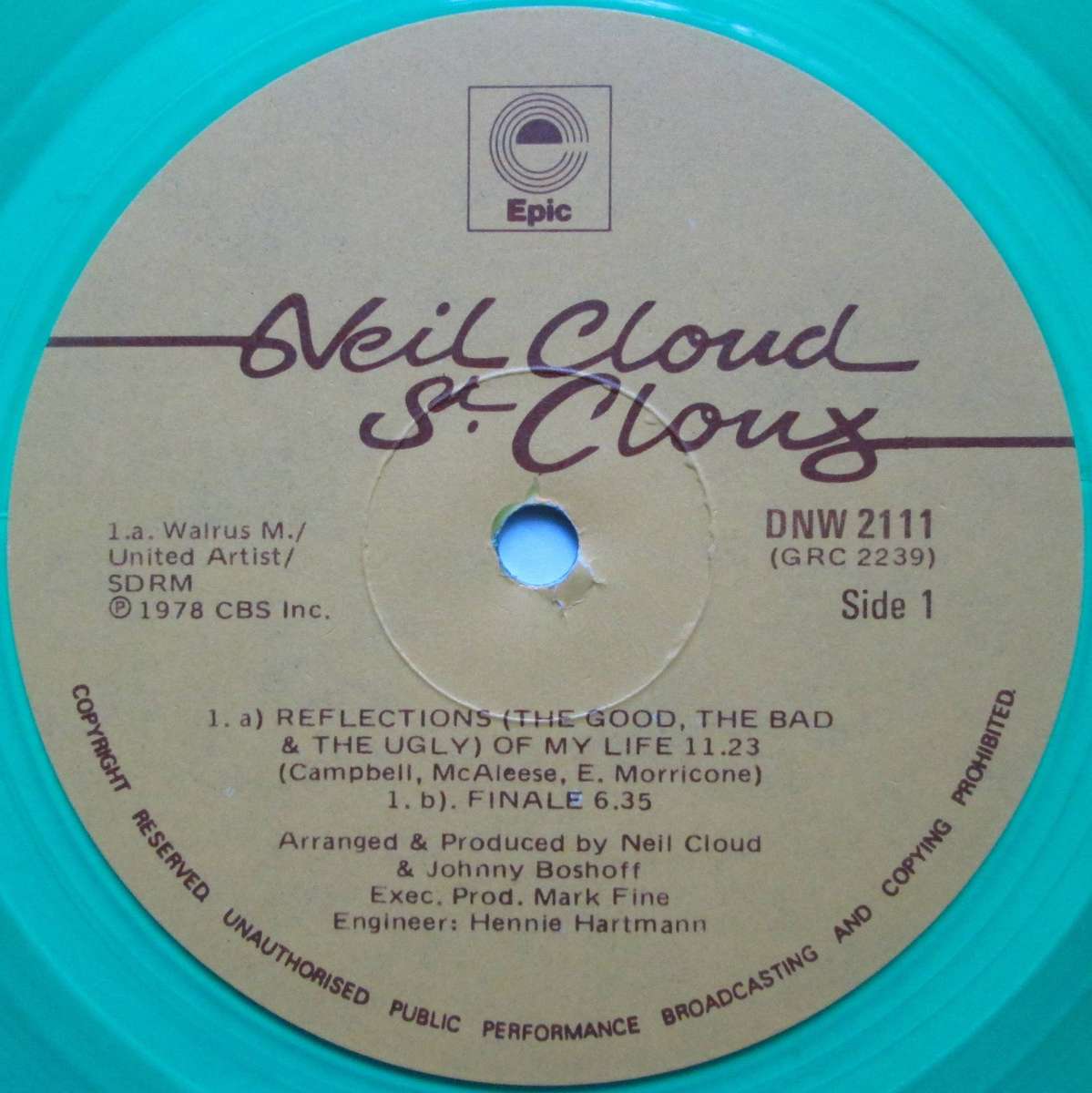 NEIL CLOUD - St.CLOUD  (LP/VINYL)