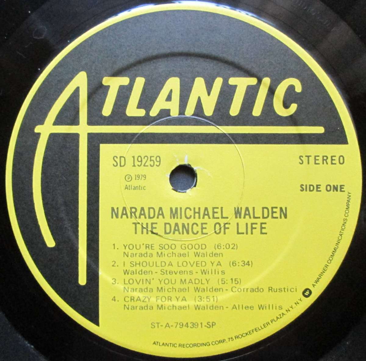 NARADA MICHAEL WALDEN - THE DANCE OF LIFE   (LP/VINYL)