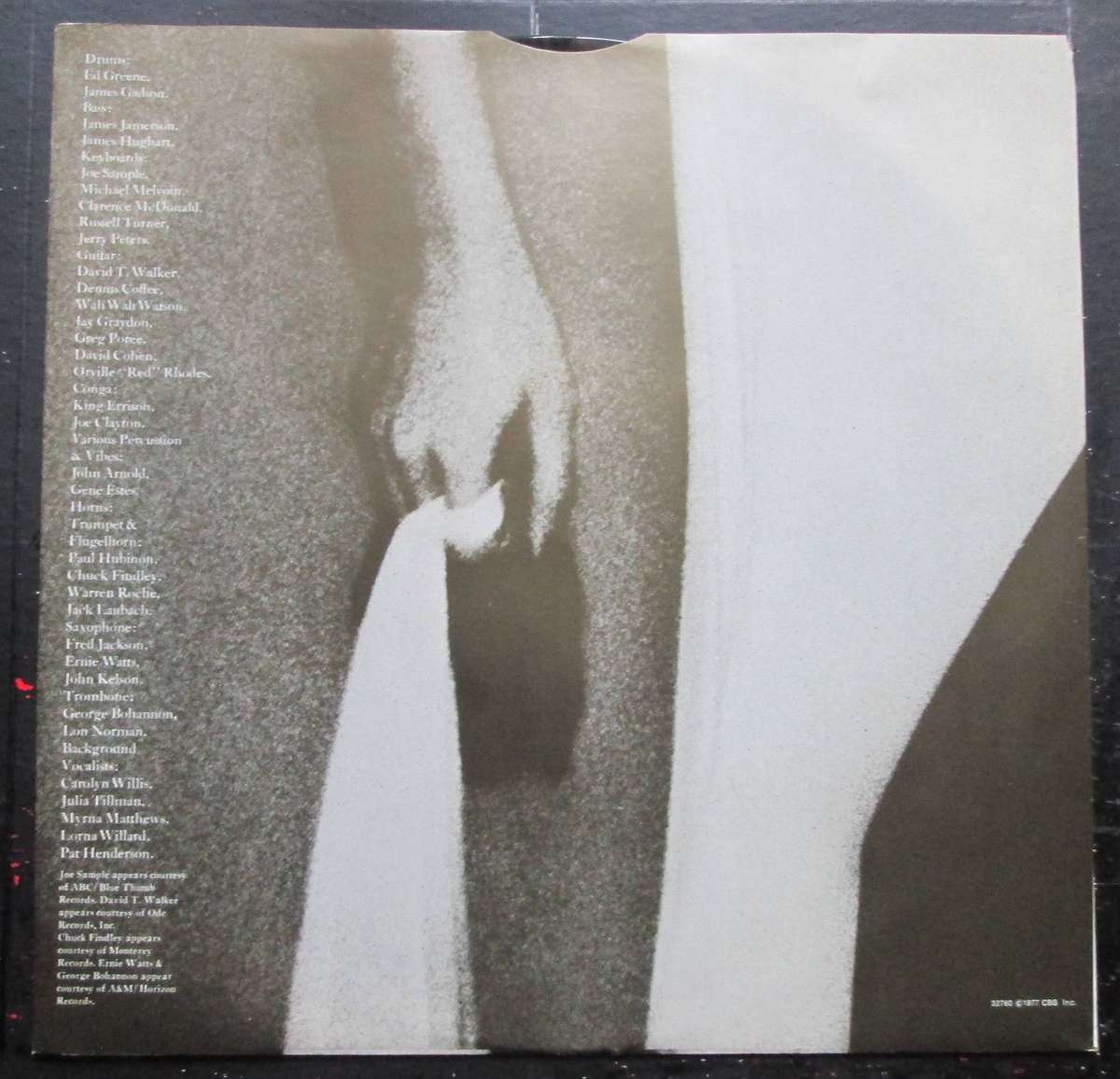 BOZ SCAGGS - SLOW DANCER  (LP/VINYL)