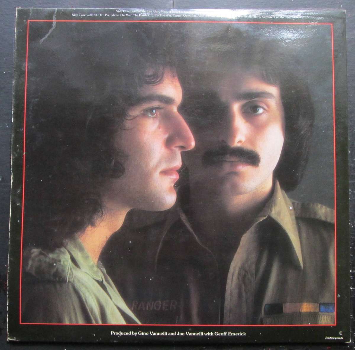 GINO VANNELLI - THE GIST OF THE GEMINI  (LP/VINYL)