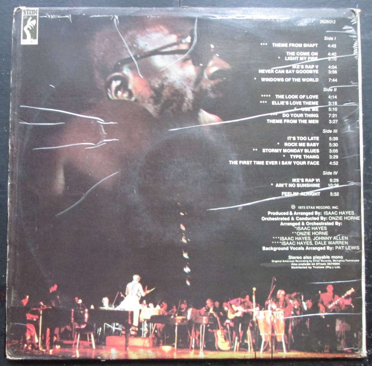 ISAAC HAYES - LIVE AT THE SAHARA TAHOE (2xLP/VINYL)