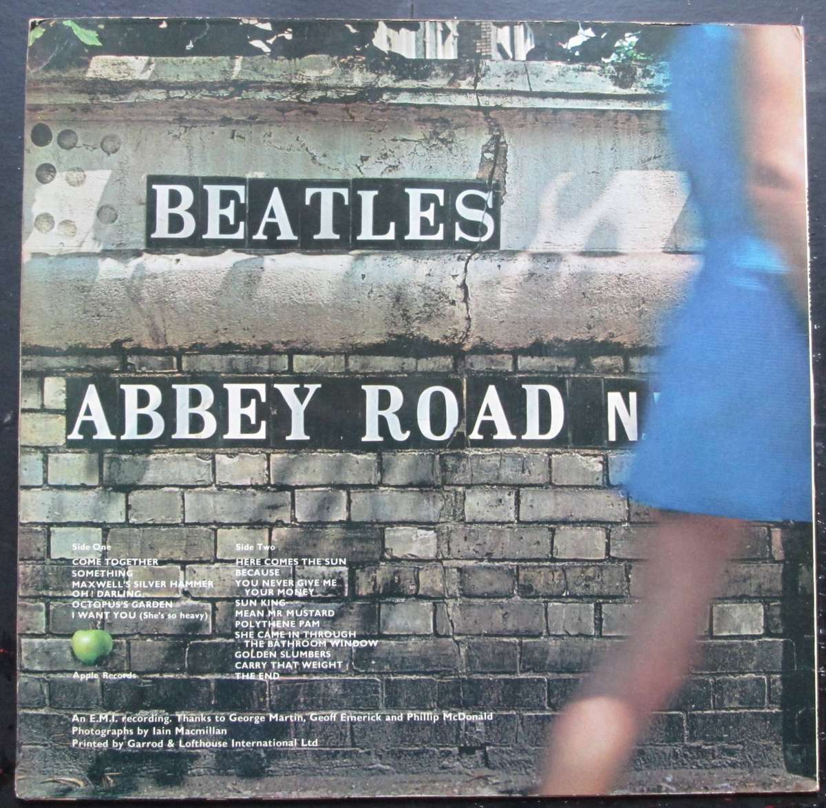 THE BEATLES - ABBEY ROAD   (LP/VINYL)