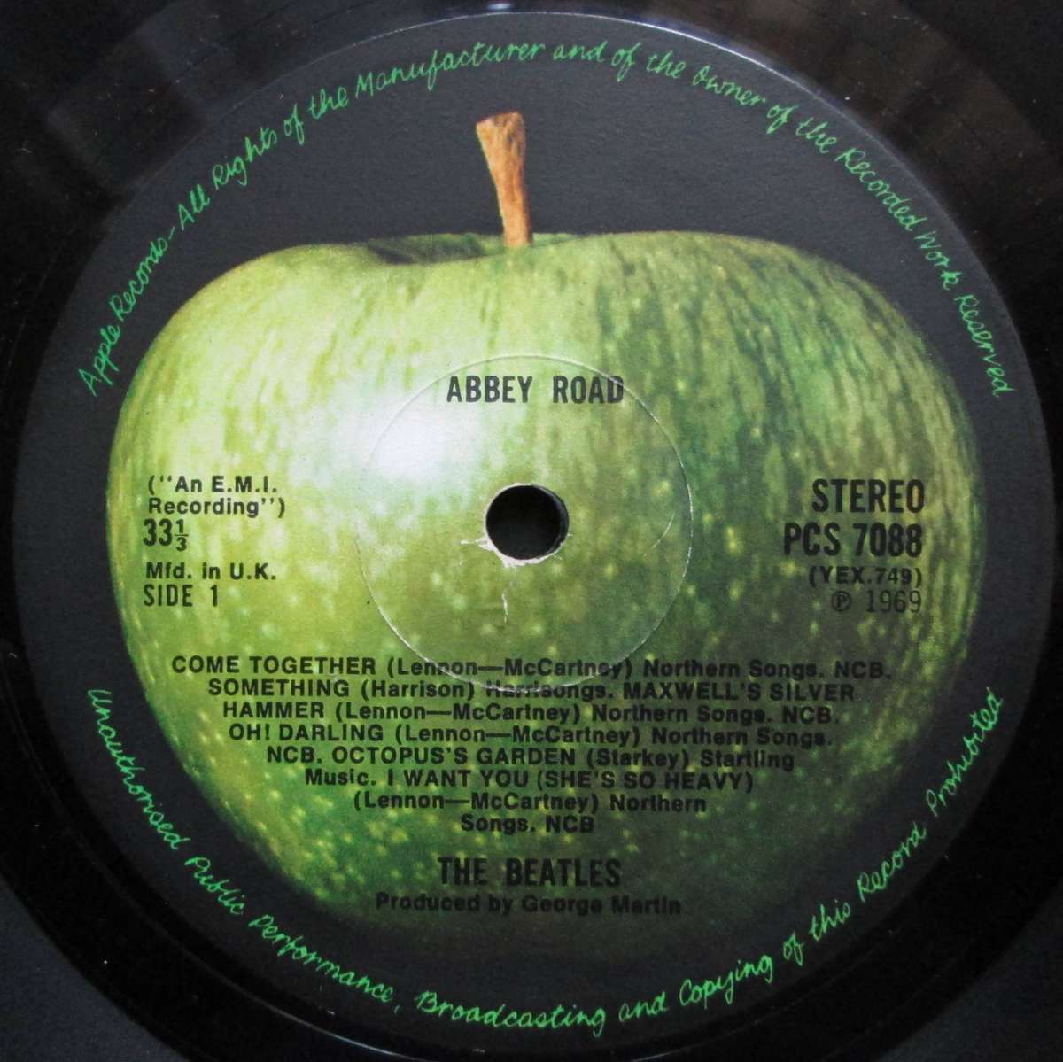 THE BEATLES - ABBEY ROAD   (LP/VINYL)