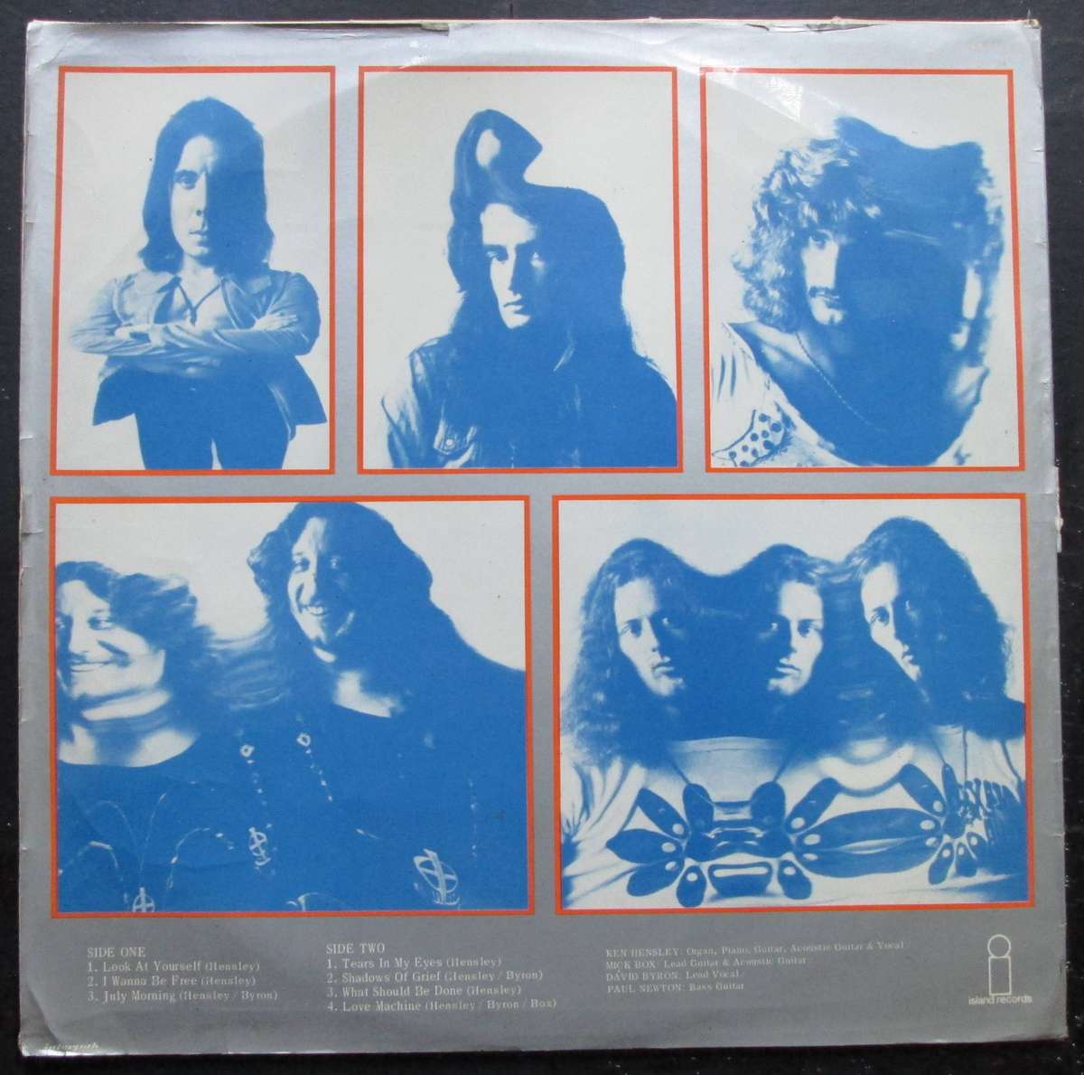 URIAH HEEP - LOOK AT YOURSELF  (LP/VINYL)