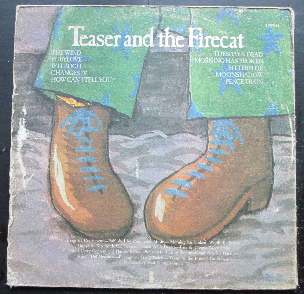 CAT STEVENS - TEASER AND THE FIRECAT  (LP/VINYL)