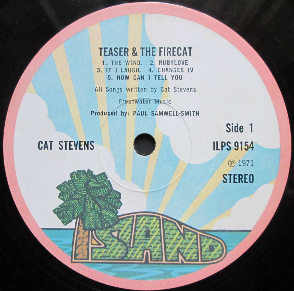 CAT STEVENS - TEASER AND THE FIRECAT  (LP/VINYL)