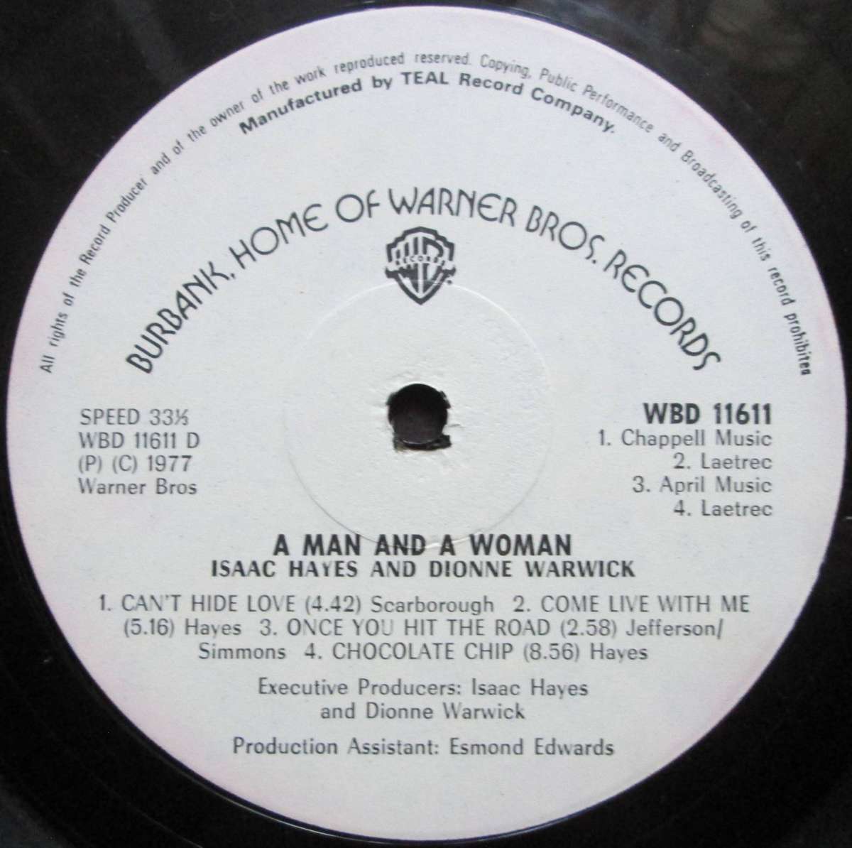 ISAAC HAYES & DIONNE WARWICK - A MAN AND A WOMAN (2xLP/VINYL)