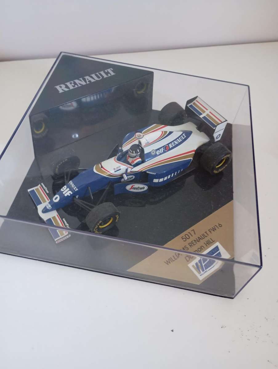 ONYX 5017 Williams Renault FW16 Damon HILL Car & Helmet HF006