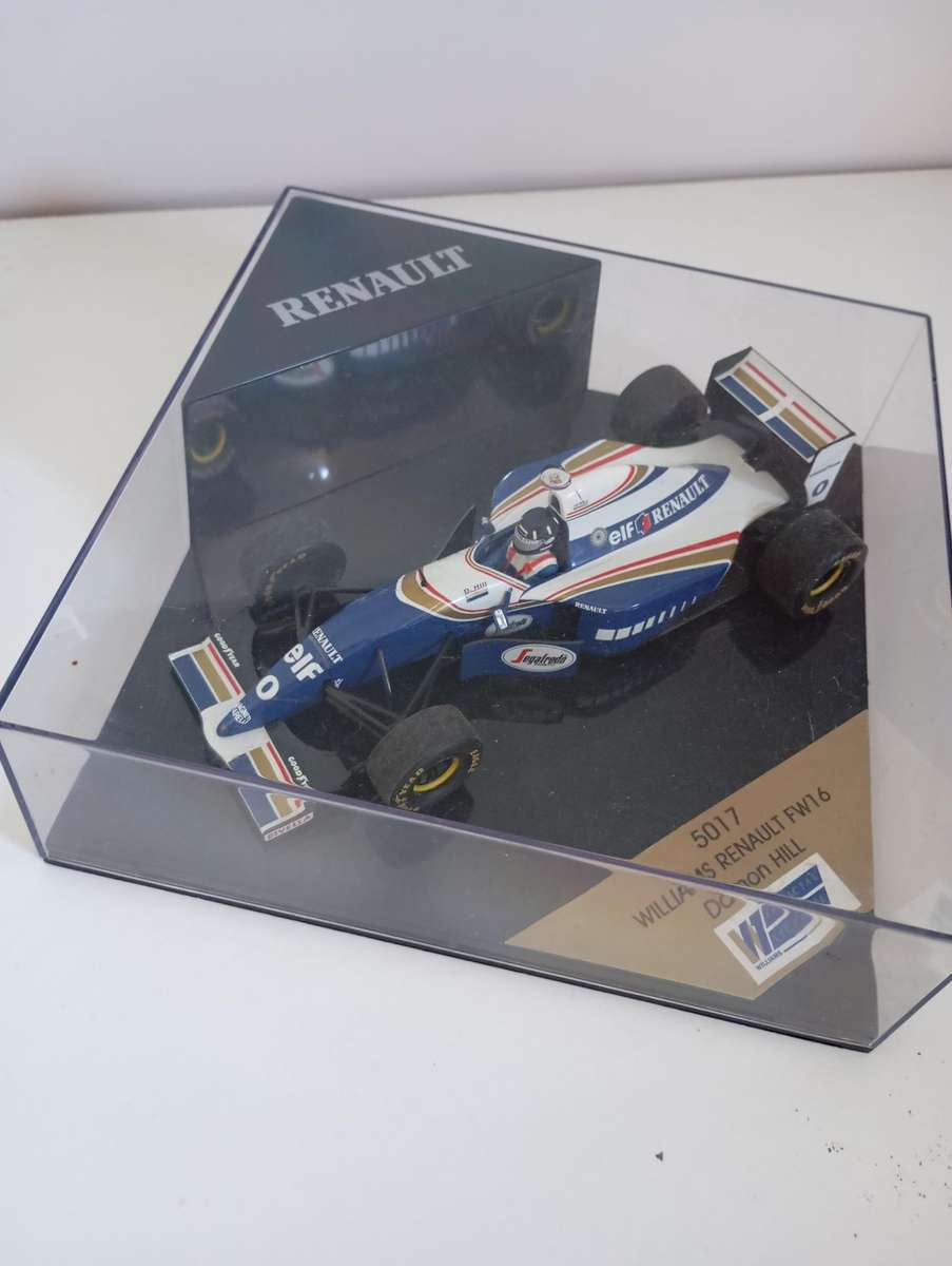 ONYX 5017 Williams Renault FW16 Damon HILL Car & Helmet HF006