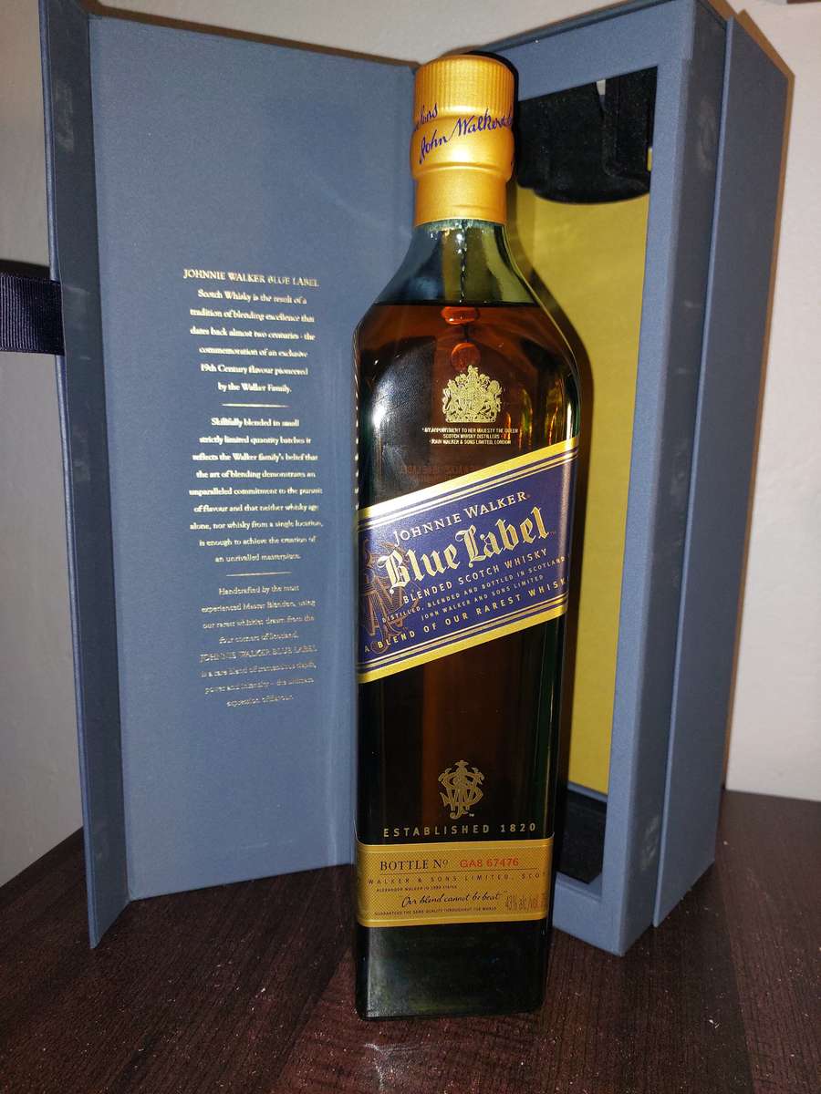 Johnnie Walker Blue Label Whisky 750ml 43%