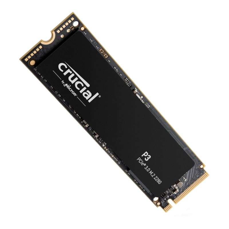 Crucial P3 500GB PCIe Gen3 M.2 NVMe SSD (Open to Offers)