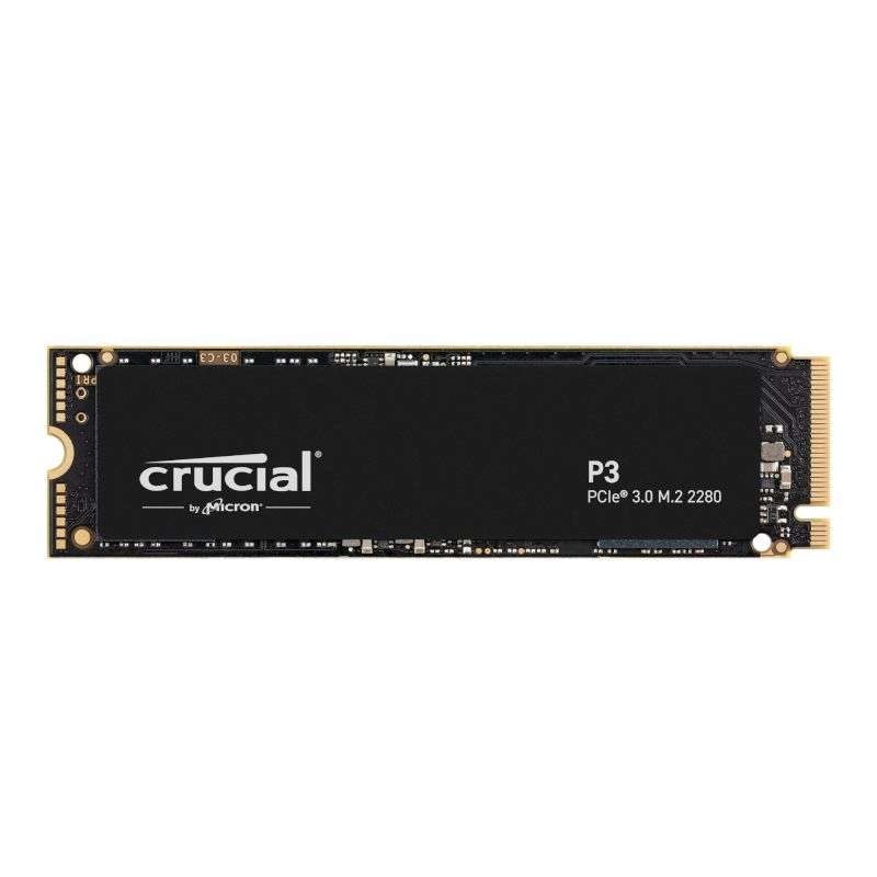 Crucial P3 500GB PCIe Gen3 M.2 NVMe SSD (Open to Offers)