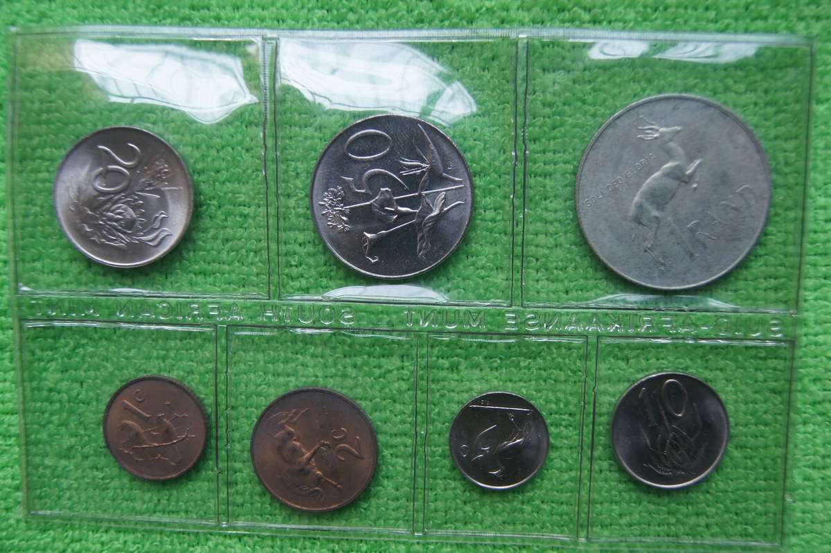 1967 SA Mint Pack - Verwoerd (Afrikaans) - incl Silver Rand