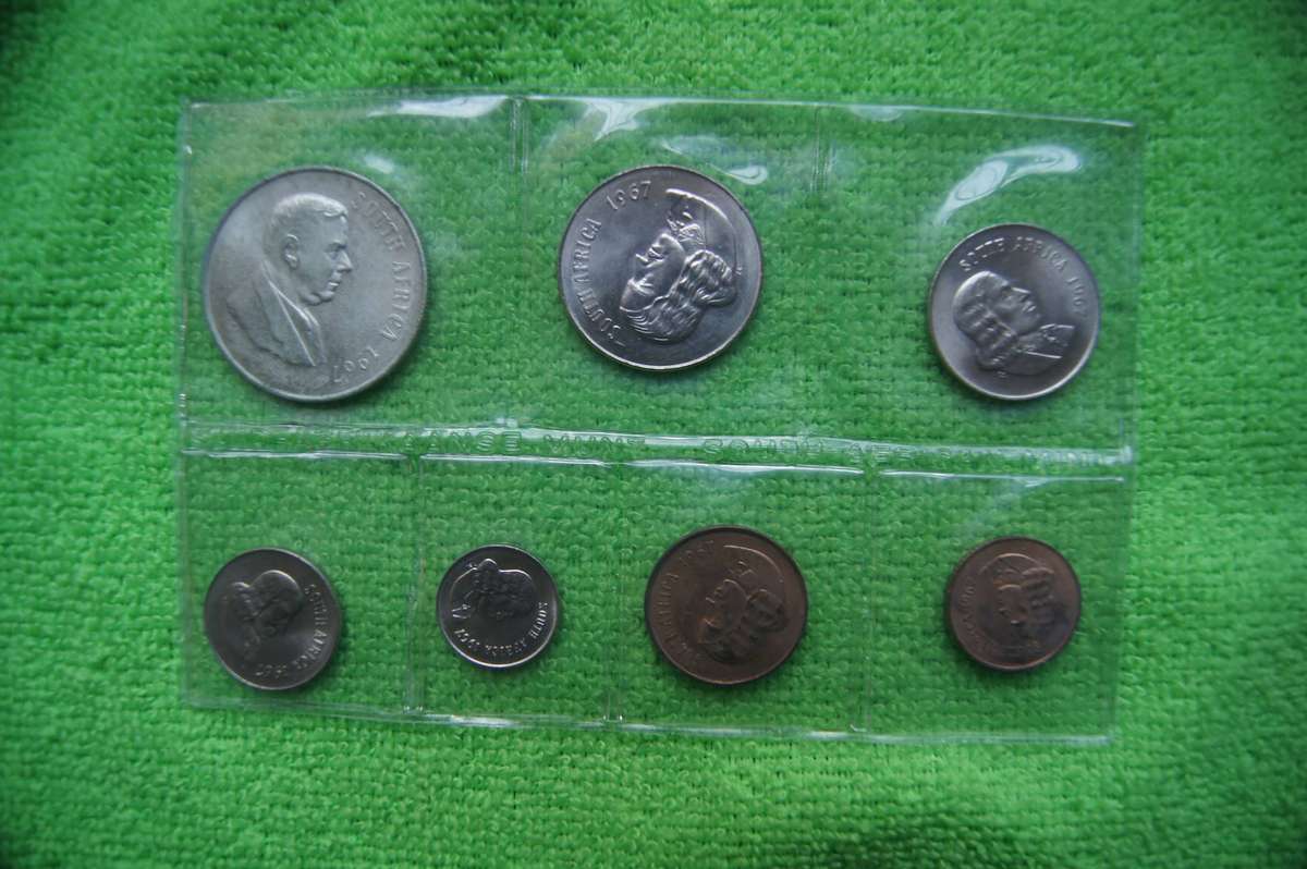 1967 SA Mint Pack - Verwoerd (English) - incl Silver Rand