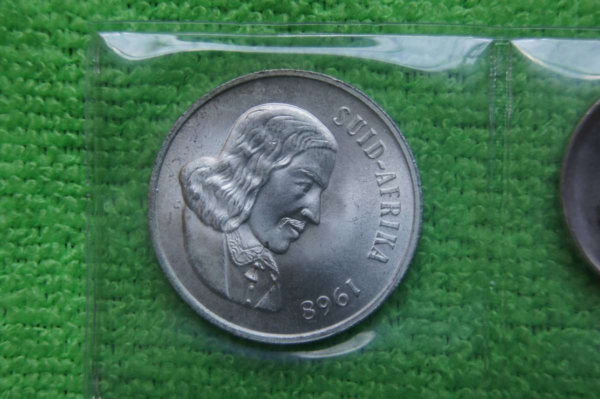 1968 SA Mint Pack - Van Riebeeck (Afrikaans) - incl Silver Rand