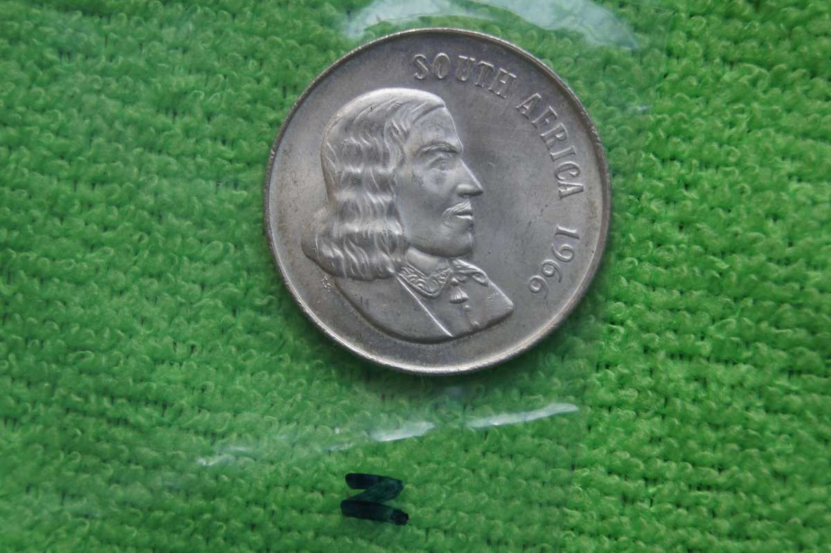 1966 South Africa Silver Rands (English and Afrikaans) - Bid per coin to take both