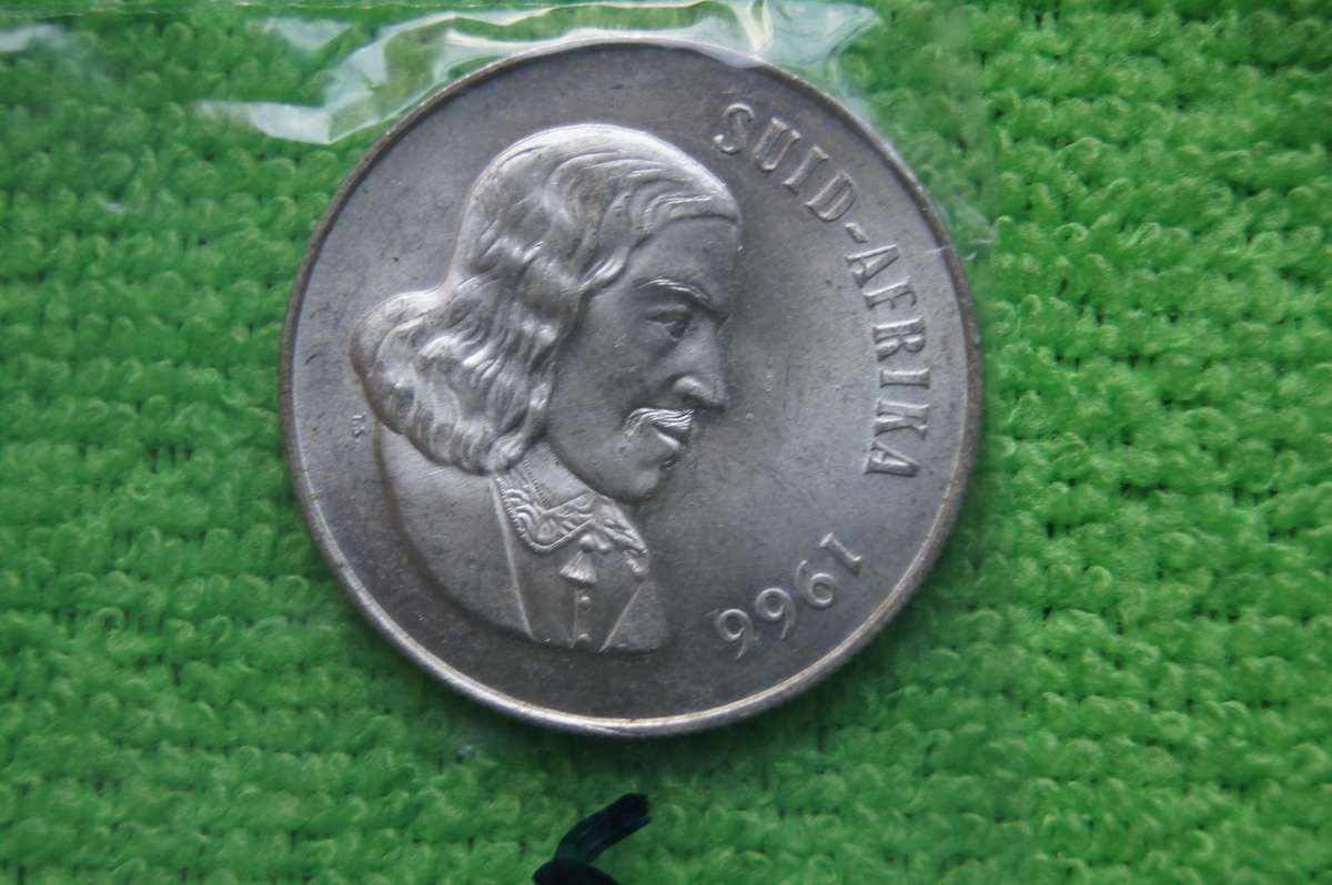 1966 South Africa Silver Rands (English and Afrikaans) - Bid per coin to take both