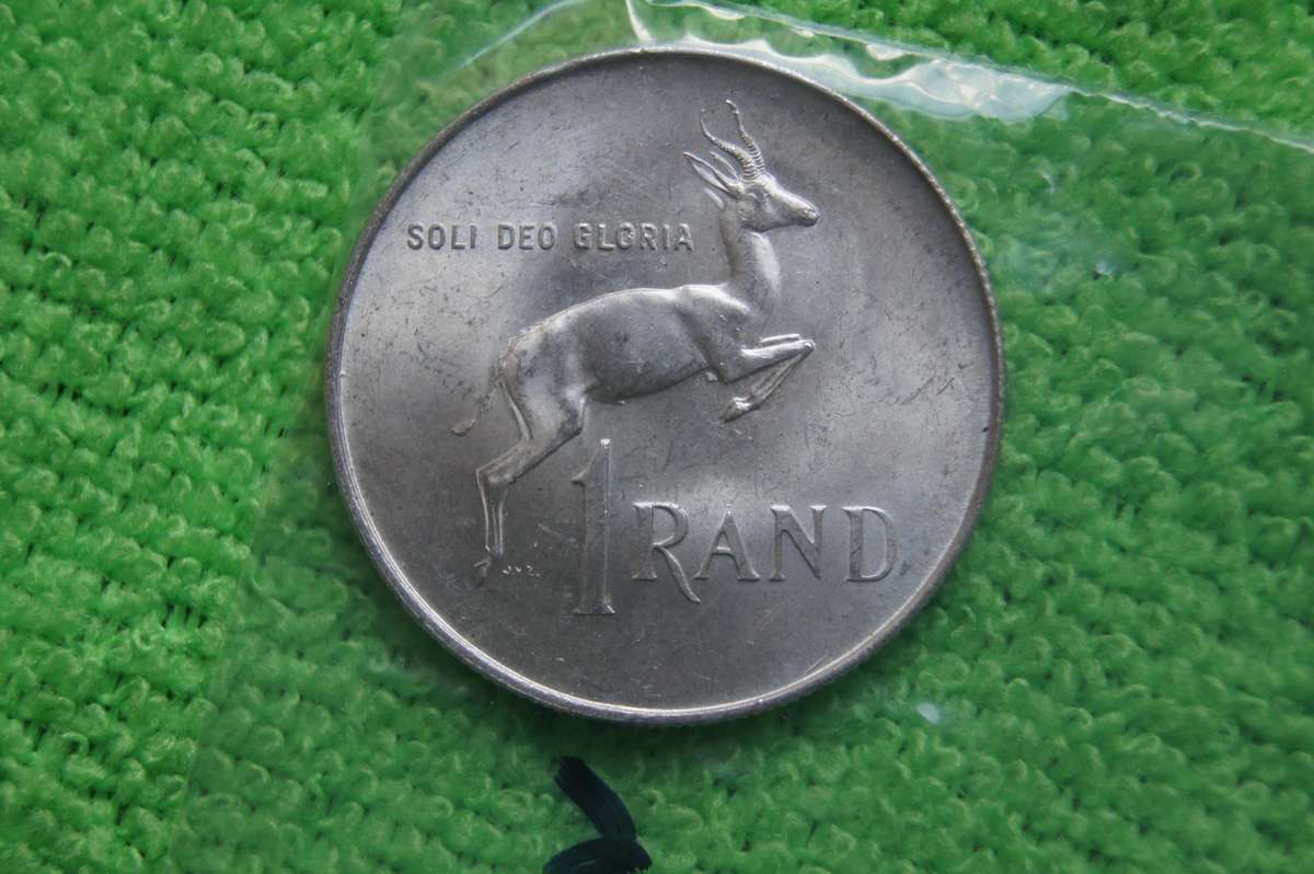 1966 South Africa Silver Rands (English and Afrikaans) - Bid per coin to take both
