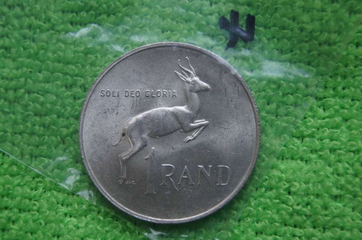 1967 South Africa Silver Rand - Verwoerd (Afrikaans)