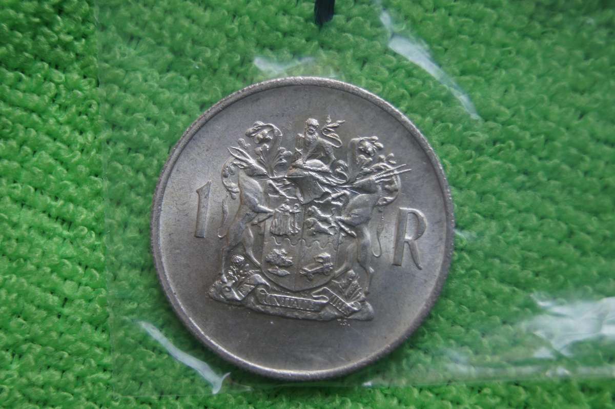 1969 South Africa Silver Rand - Dr Donges (Afrikaans)