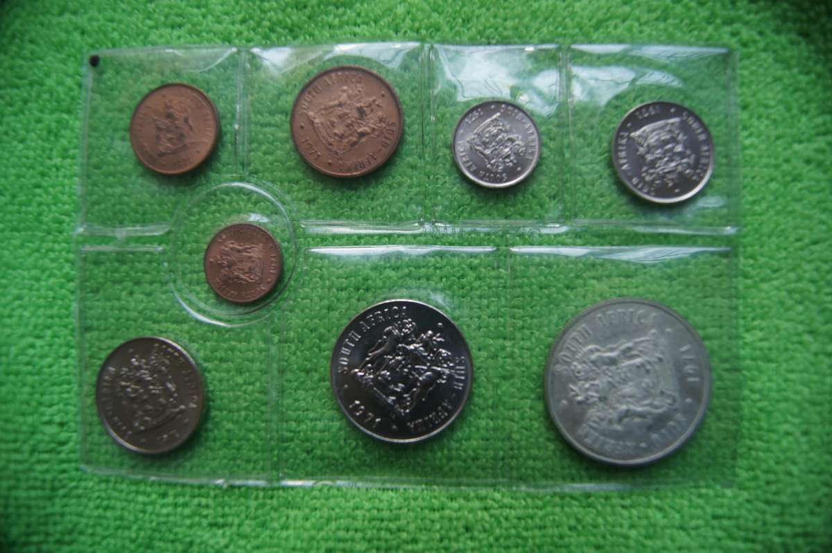 1971 Uncirculated Mint Set (Incl Silver Rand)