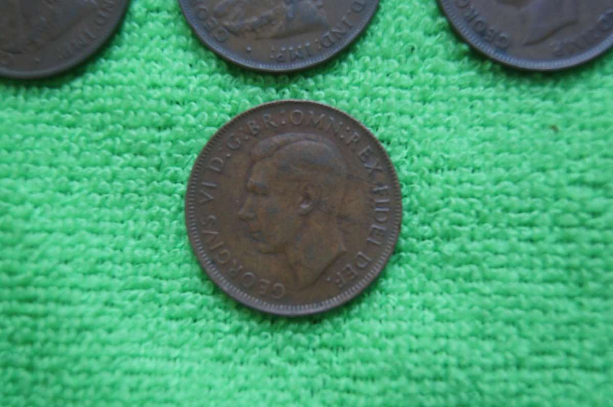 Australian Penny Set (16 coins) (1912-1950) Seldom Found - Bid per coin to take all 16