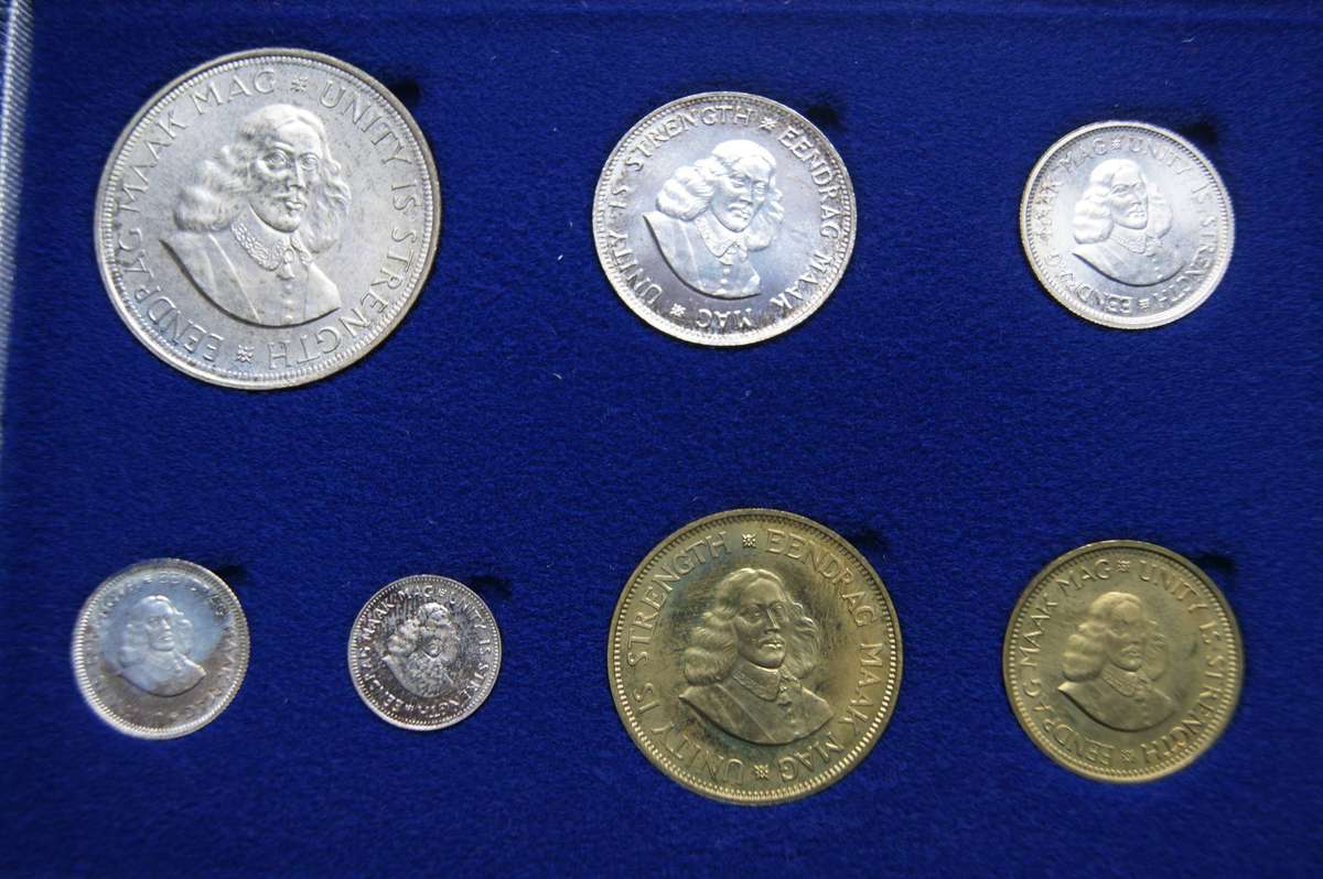 1964 South Africa Short Proof Set