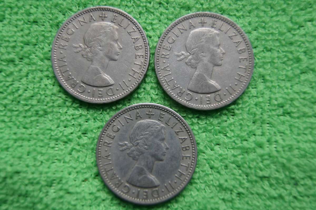 Great Britain Florin (2 Shilling) Collection - (over 65 actual grams of silver) - 14 coins