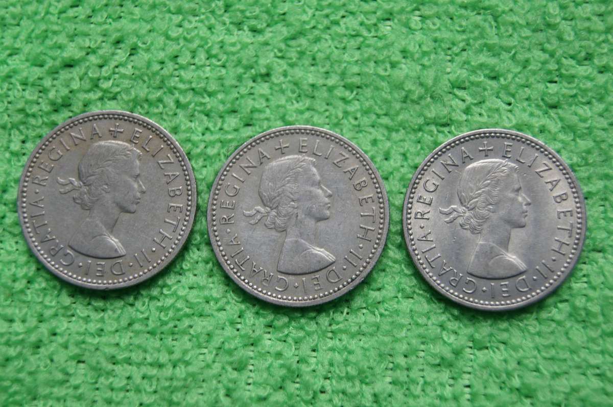 Great Britain Shilling Collection - (Over 72 actual grams of silver) - 26 Coins