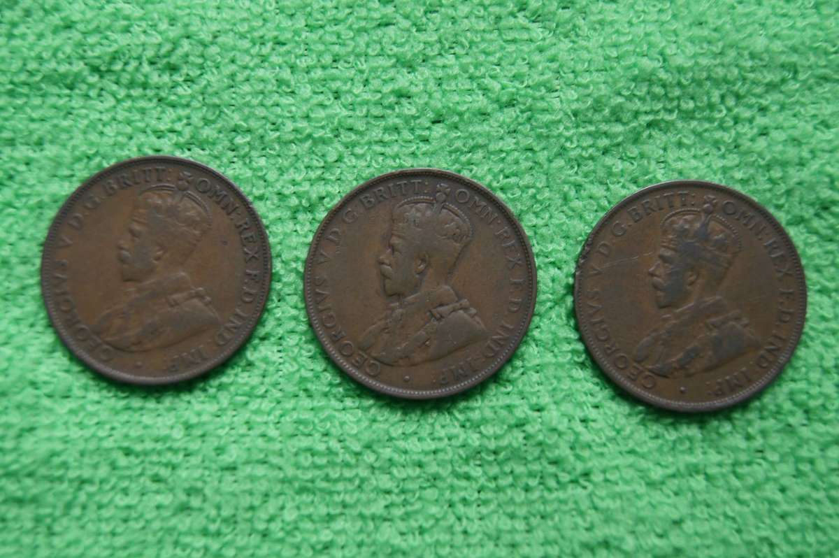 Australian Penny and Half Penny Collection (George V)