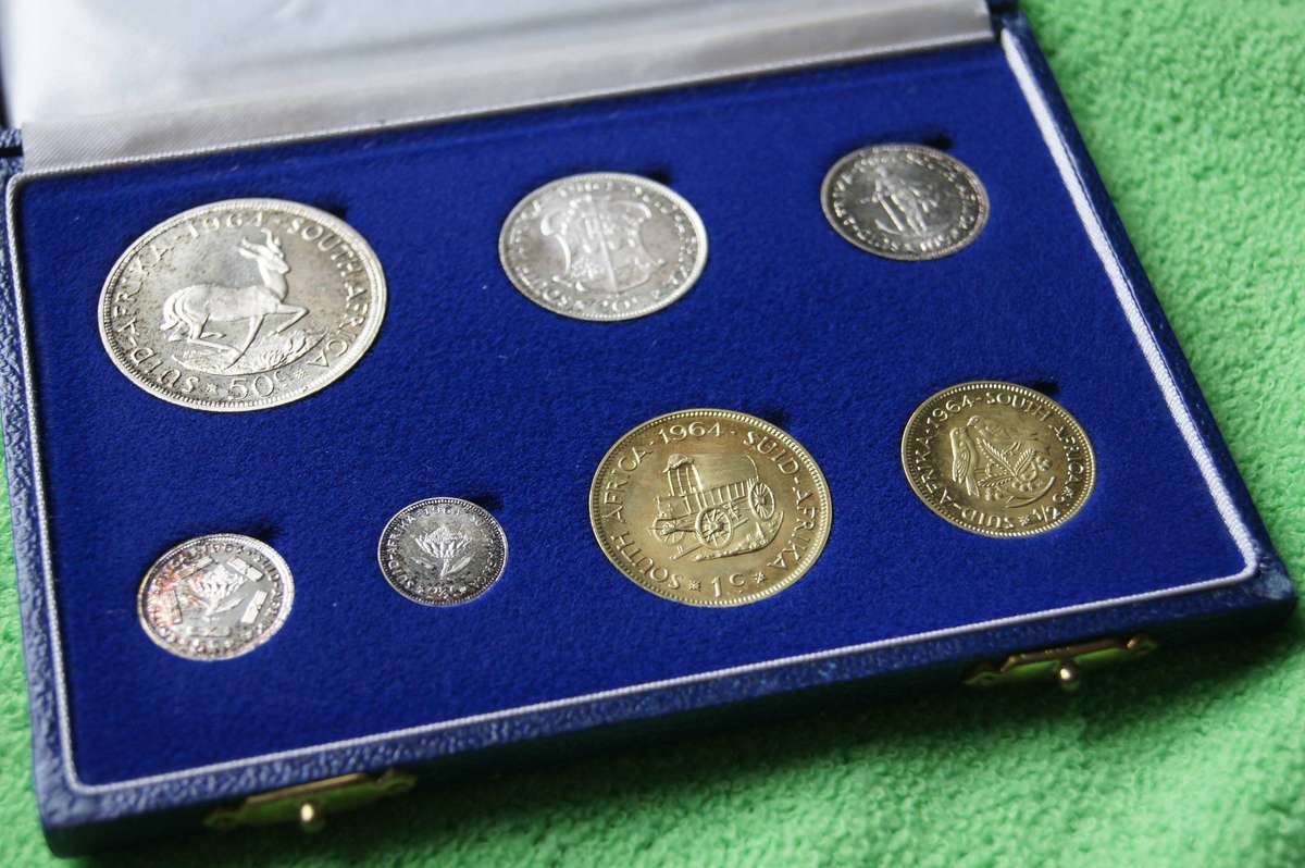 1964 South Africa Short Proof Set