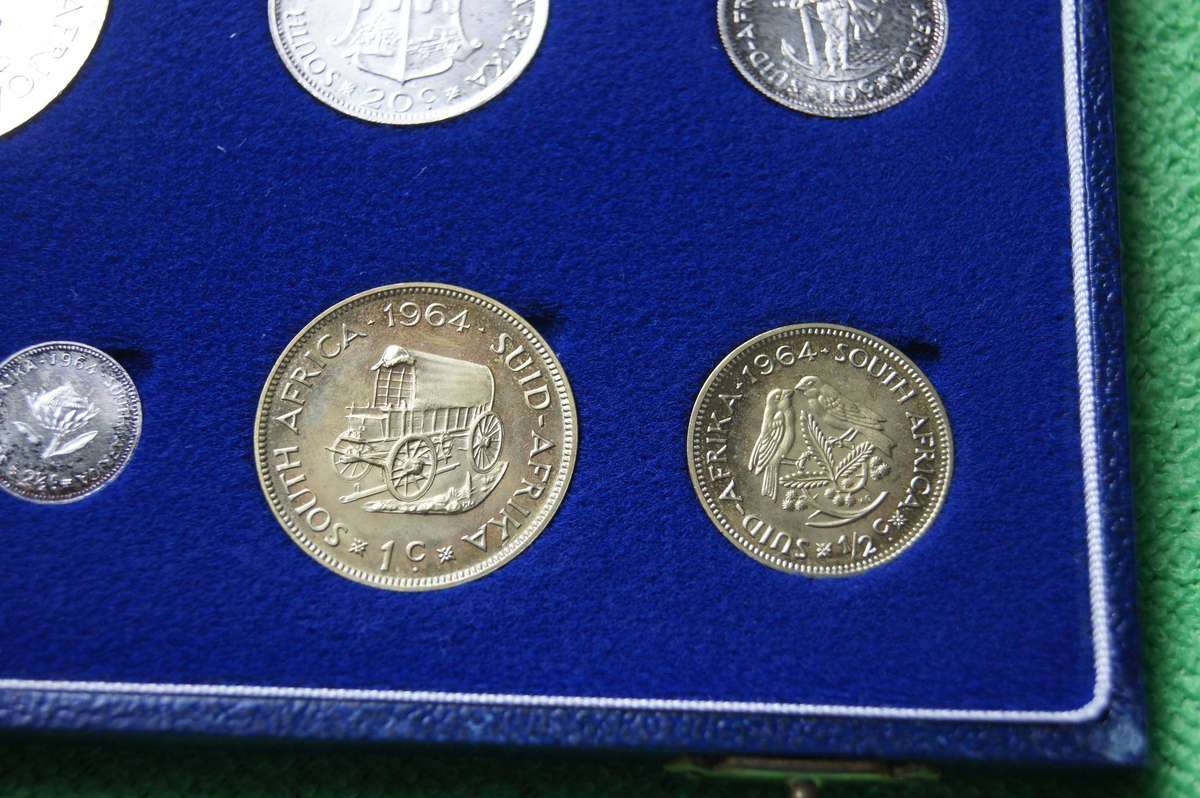 1964 South Africa Short Proof Set