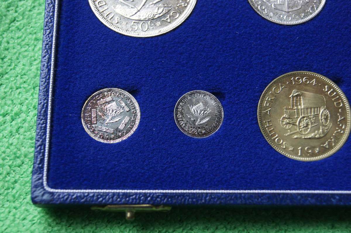 1964 South Africa Short Proof Set