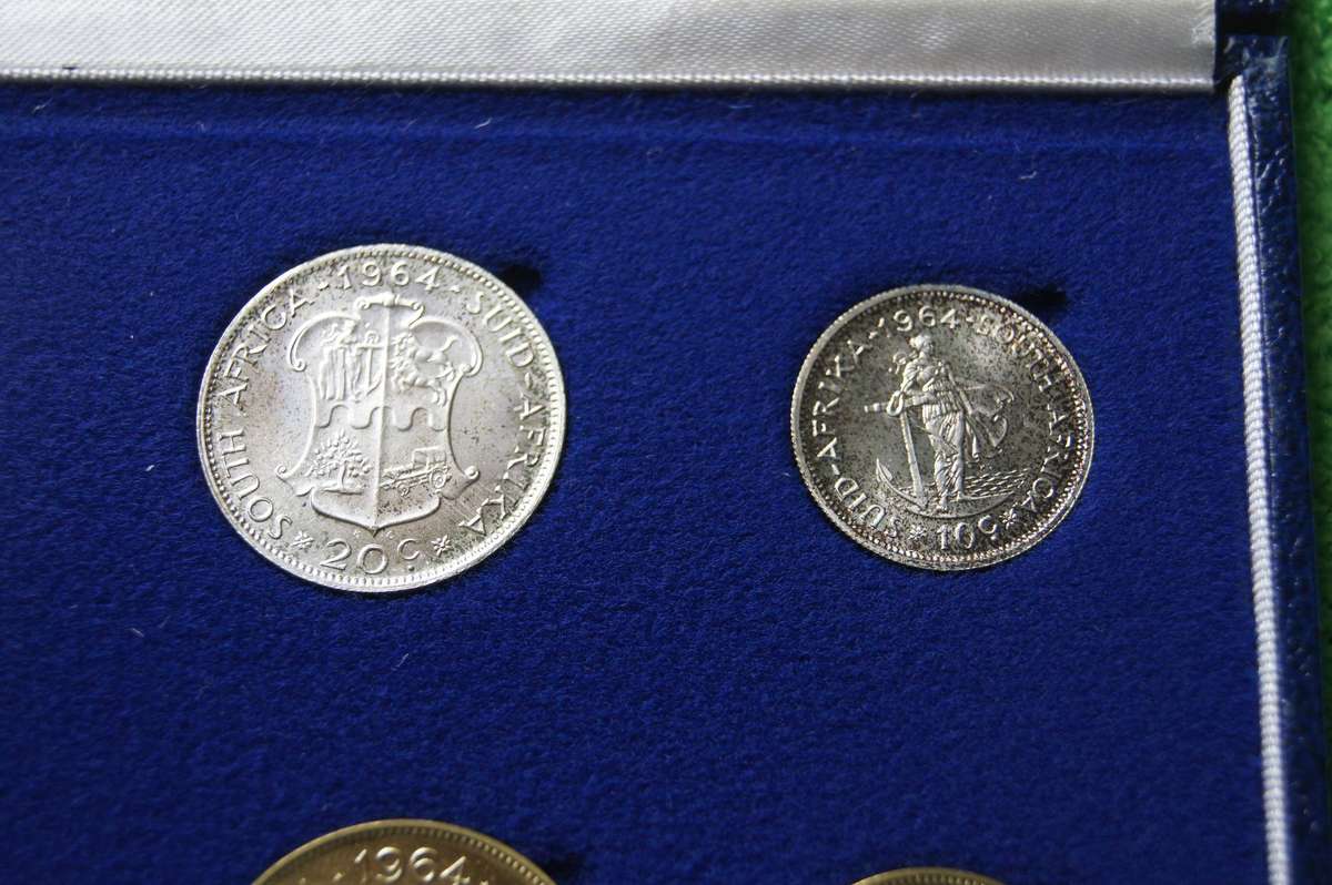 1964 South Africa Short Proof Set